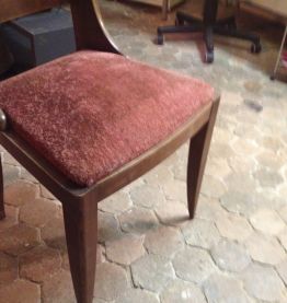 PAIRE DE CHAISES ANNEES 40