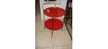 TABLE ROULANTE 1950 METAL KITCH ELVIS