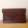 Pochette en cuir vintage 