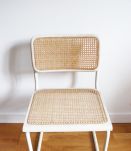 Chaise style Cesca de Marcel Breuer vintage années 70