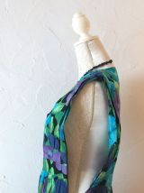 Robe printanière vintage Caroline Rohmer tendance années 80 T38