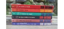 Lot de 6 San Antonio - Éditions Fleuve Noir