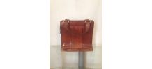 Sac a main en cuir année 70 
