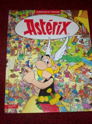 ALBUM ASTERIX CHERCHE ET TROUVE goscinny uderzo pour hachette 