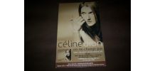 GRAND CARTONNAGE PLV PUB CELINE DION 50 CM PAR 31 CM 