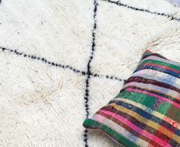 Tapis Bebrère BENI OUARAIN Neuf Fait Main / Pure Laine