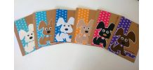 Carte d'anniversaire chien