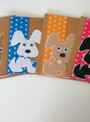 Carte d'anniversaire chien