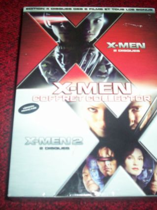 COFFRET 2 DVD COLLECTOR X-MEN 2 films et 9 heures de bonus