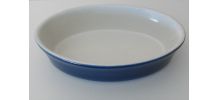Plat ovale en grés 18 cm  