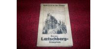 livre sncf de 1922 sur les chemins de fers alpes bernoises
