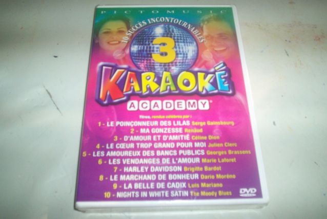 DVD KARAOKE 