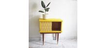 Chevet vintage jaune