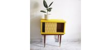 Chevet vintage jaune