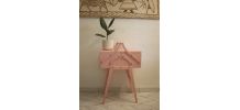 Travailleuse rose tendre