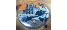 Boite ancienne en tôle litographiée - Notre Dame de Paris