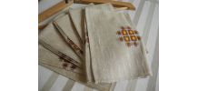 Serviettes de table Vintage'S 70