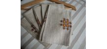 Serviettes de table Vintage'S 70