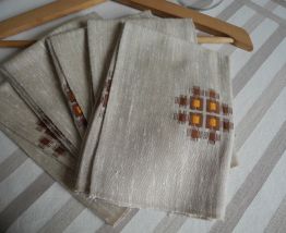 Serviettes de table Vintage'S 70