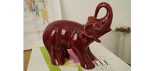 Eléphant en céramique années 50