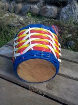 Bouteille scoubidou Veresa - vintage 60