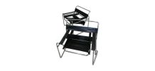 Paire de fauteuils Wassily de Marcel Breuer