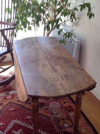 TABLE BOIS RONDE