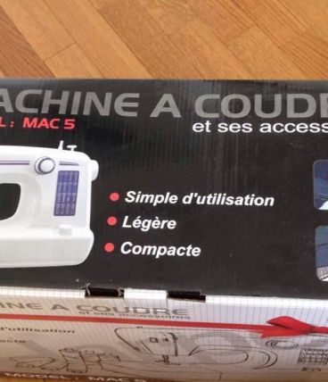 Machine à coudre neuve