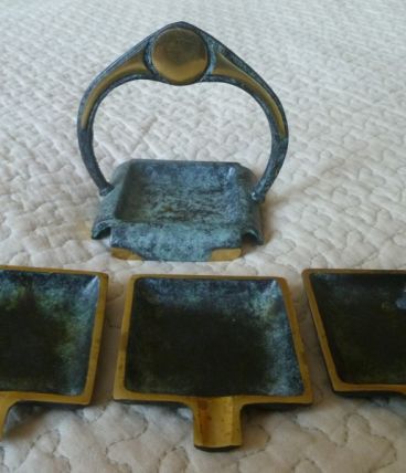 cendriers   anciens empilables  , vintages