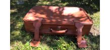 valise deco simili cuir 