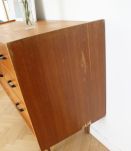 Enfilade vintage scandinave années 60 pieds compas 