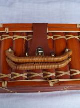 Valisette Vintage en Bambou