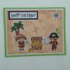 Carte anniversaire pirate