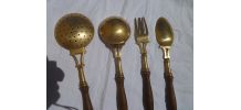 lot de 4 ustensiles cuisine  vintages anciens
