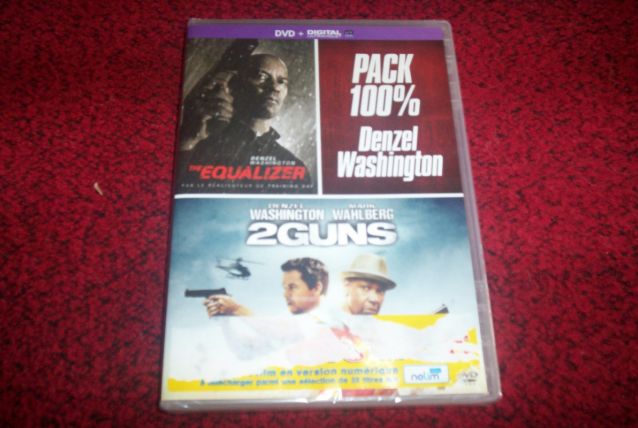 DVD NEUF 2 FILMS AVEC DENZEL WASHINGTON VOIR DETAILS 
