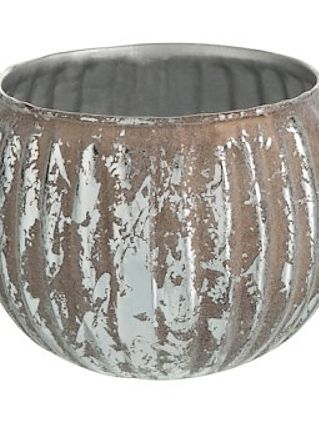 Photophore "Antique Line" - beige/brun