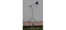 Lampadaire indus trépied Cremer