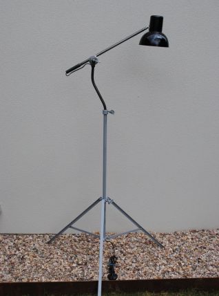 Lampadaire indus trépied Cremer