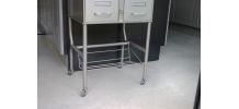 Meuble industriel 6 tiroirs sur roulettes
