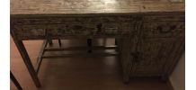 bureau industriel/ patine orientale 