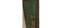 vitrine bibliotheque industrielle / patine orientale 