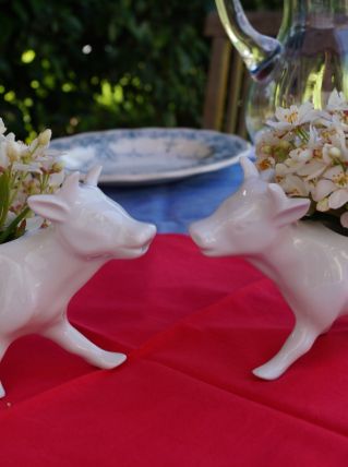 Pot à crème vache