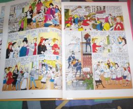 ALBUM BD LILI CHEZ LES TOP MODELS jean-paul Gaultier pubs 