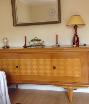 Enfilade Art Déco pieds compas