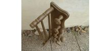 porte manteau, 5 patères vintage 1960 en bois