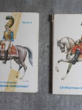 lot de cartes postales thème "les uniformes"