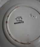 3 assiettes à dessert anciennes 40's