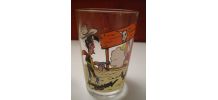 4 verres Amora Lucky Luke