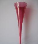 6 coupes à champagne rouges