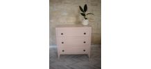 Commode vintage rose